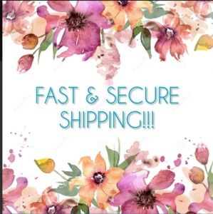 FAST & SECURE SHIPPING!😊